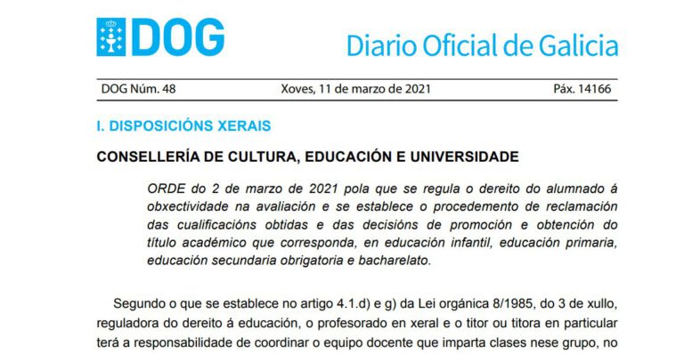 Información fin de curso